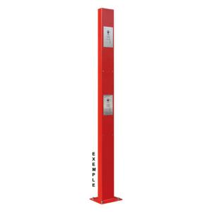 BORNE ALU POUR PL/VL 
