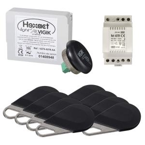  PACK VIGIK HEXACT 8 BADGES 