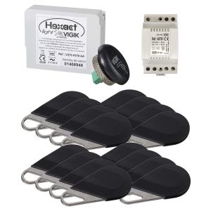  PACK VIGIK HEXACT 16 BADGES 