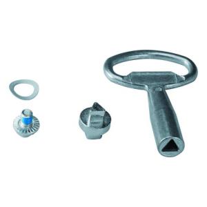 SERRURE TRIANGLE MALE+ CLE IP5 