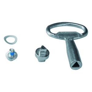  SERRURE TRIANGLE MALE+ CLE IP5 
