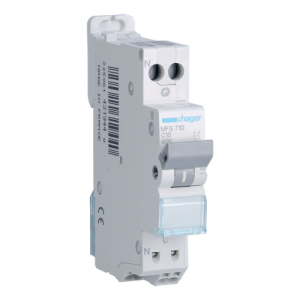  DISJ 1P+N 3kA C-10A SANS VIS 