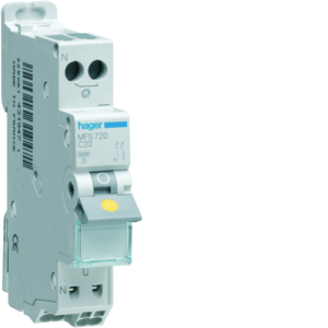  DISJ 1P+N 3kA C-20A SANS VIS 