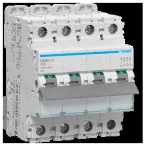 Disj. mag. 4P 25kA 12A 400V 