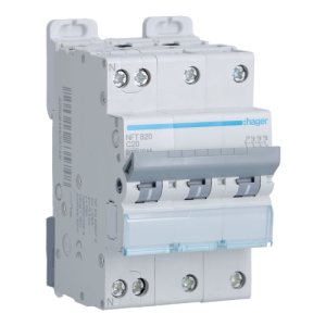  DISJ 3P+N 6-10kA C-20A 3M 