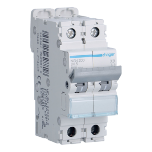  Disjoncteur 2P 6/10kA D-0.5A 2 