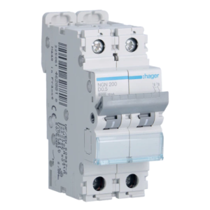  Disjoncteur 2P 6/10kA D-0.5A 2 