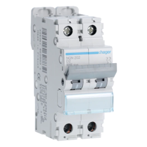  Disjoncteur 2P 6/10kA D-2A 2M 