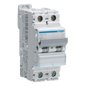  Disjoncteur 2P 6/10kA D-20A 2M 