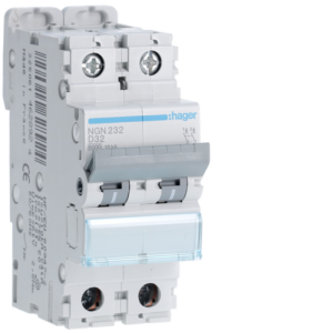  Disjoncteur 2P 6/10kA D-32A 2M 