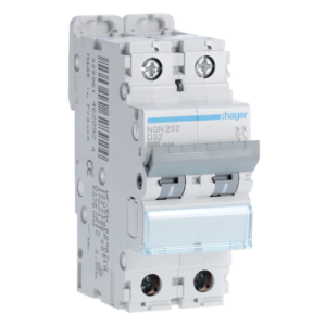  Disjoncteur 2P 6/10kA D-32A 2M 