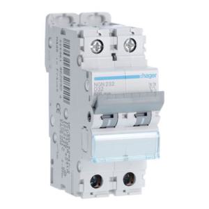  Disjoncteur 2P 6/10kA D-32A 2M 