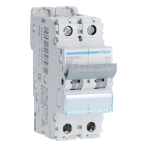  Disjoncteur 2P 6/10kA D-40A 2M 