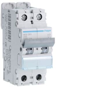  Disjoncteur 2P 10/15kA C-63A 2 