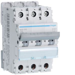  Disjoncteur 3P 10/15kA C-10A 3 
