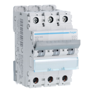  Disjoncteur 3P 10/15kA C-10A 3 