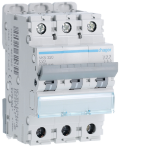  Disjoncteur 3P 10/15kA C-20A 3 