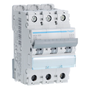  Disjoncteur 3P 10/15kA C-20A 3 