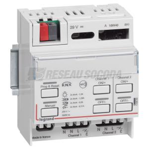  KNX DIMMER UNIVERSEL 2X300W 