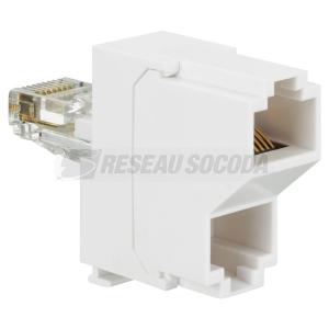  PRISE 2XRJ45 TEL/ETHERNET 