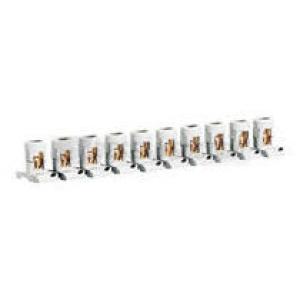  BARRETTE 10 BORNES  2X6MM2 