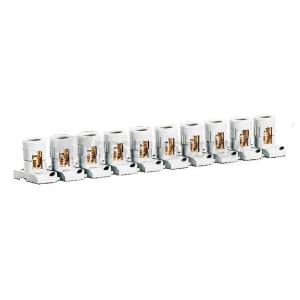  BARRETTE 10 BORNES  2X10MM2 