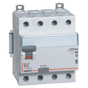  DX3  ID 4P NG 63A 100MA TYPE F 
