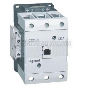  CTX  3P 130A  2NO2NC 24V DC 