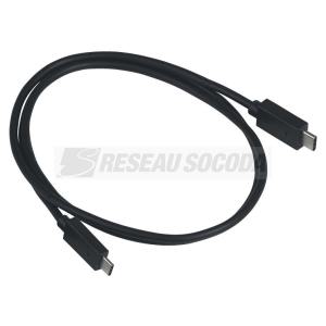  CORDON USB 3.1-C M/M LONG. 1M 