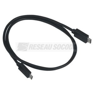  CORDON USB 3.1-C M/M LONG. 1M 