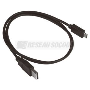  CORDON USB 2.0-C M/ USB-A M 2M 