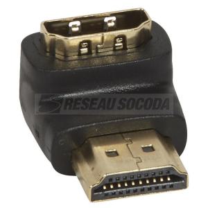  ADAPTATEUR HDMI A ANGLE DROIT 