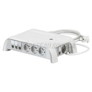  BR 7X2P+T F/B+SWITCH 7 PORTS 