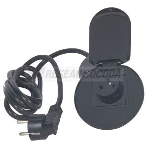  MOD BUR 1PC FB NOIR CABLE 2M 