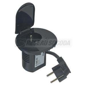  MOD BUR 1PC FB NOIR CABLE 2M 