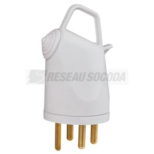  FICHE 3P+T 20A PLEXO G INCL 