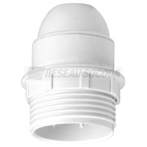  DOUILLE E27 PLAST. BORNE A VIS 