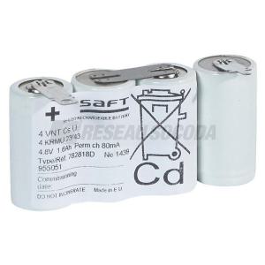  KIT BATTERIE NI-CD 4.8V 1.5AH 