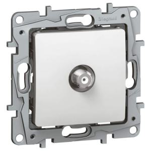  TV TYPE F ETOILE BLINDE BLANC 