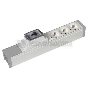  3X2P+T F/B+1 DD 30MA  A CABLER 