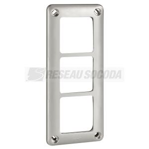  PLAQUE 3 POSTES H/V ENTRAXE 71 